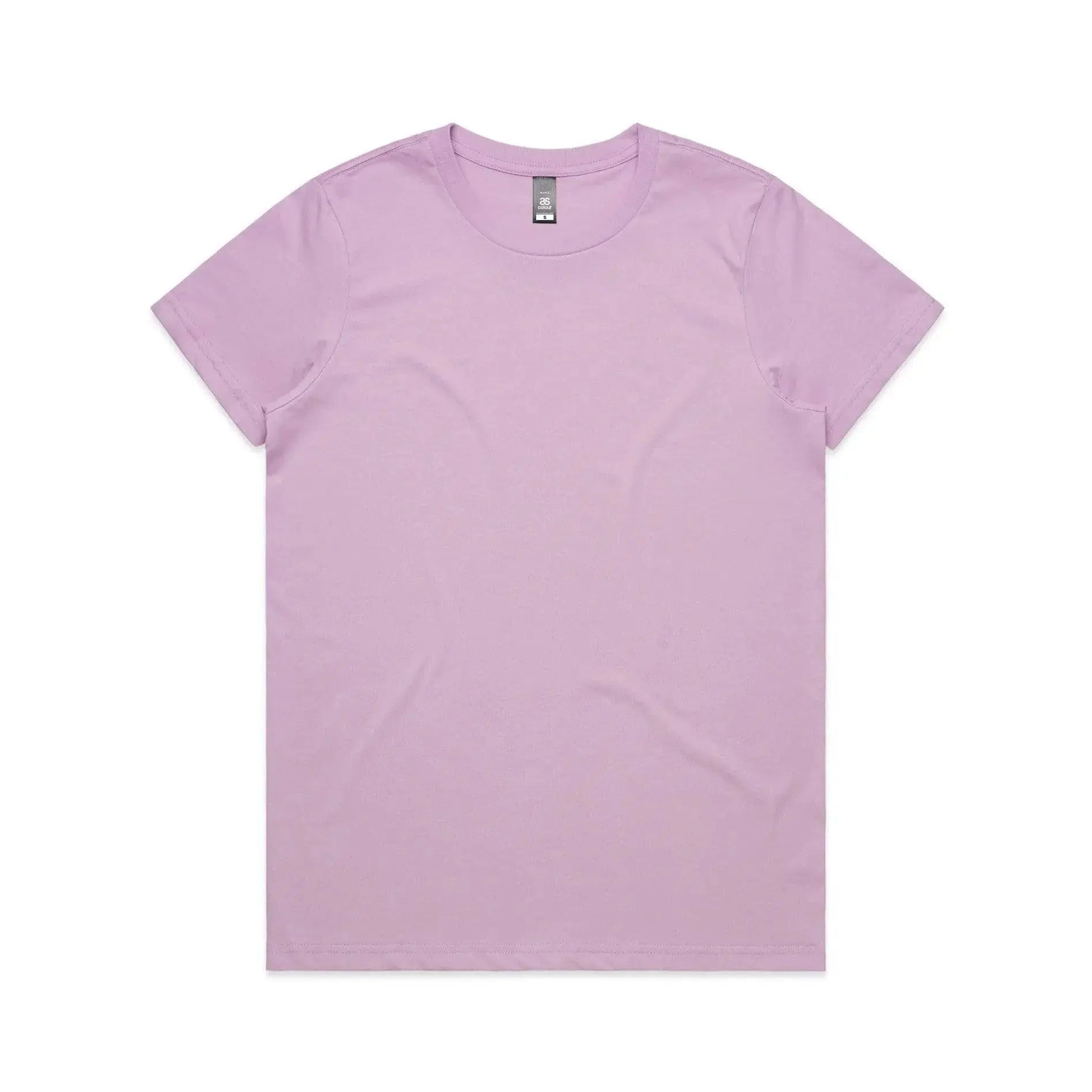 As Colour Women's maple tee 4001 Casual Wear As Colour LAVENDER XSM